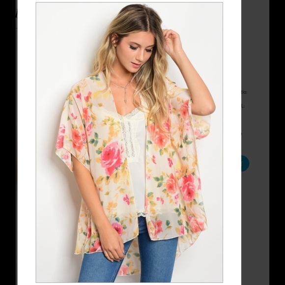 emory park Tops - 2/$15 Emory Park - Floral Kimono